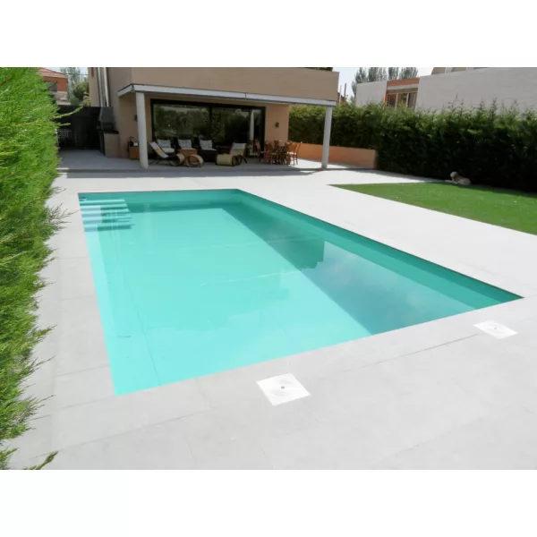 ELBE CLASSIC Türkiz szöveterősített medencefólia 1,5 mm 1,65 cm széles méretre vágott ár/m2