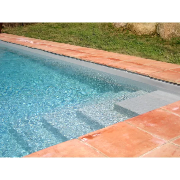 ELBE CLASSIC Világos szürke szöveterősített medencefólia 1,5 mm 2 cm széles méretre vágott ár/m2