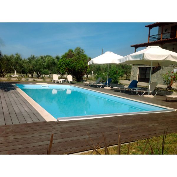 ELBE CLASSIC Világos kék szöveterősített medencefólia 1,5mm 1,65 x 25 m (41,25 m2)  teljes tekercs ár/m2