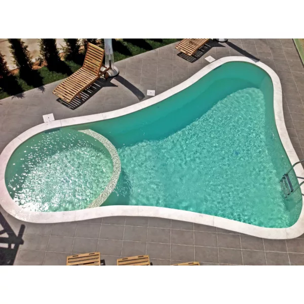 ELBE CLASSIC Homok szöveterősített medencefólia 1,5 mm 1,65 cm széles méretre vágott ár/m2