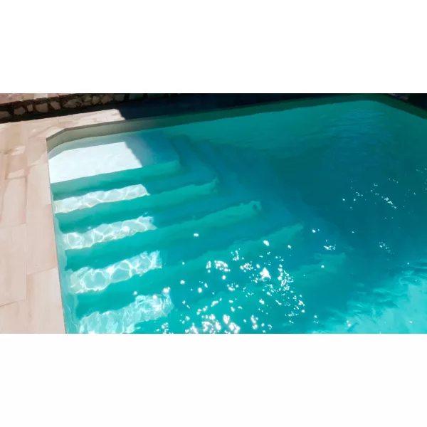 ELBE CLASSIC Homok szöveterősített medencefólia 1,5 mm 1,65 cm széles méretre vágott ár/m2