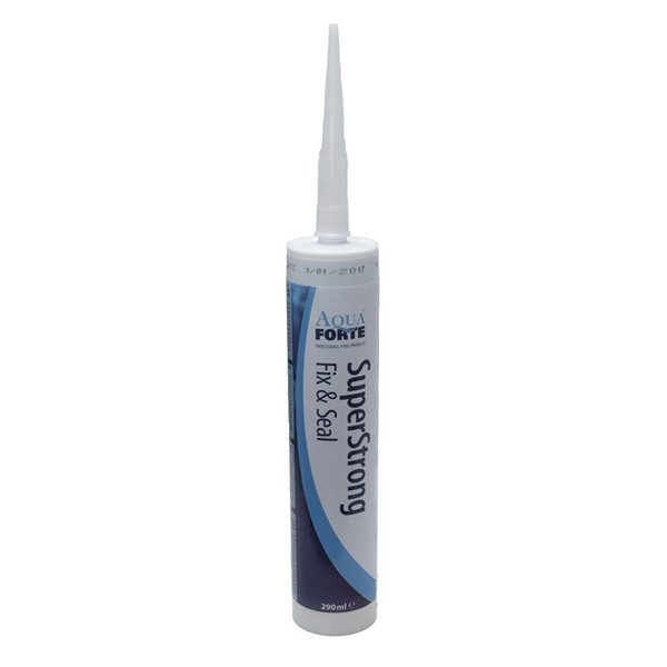 AquaForte Super Strong Fix&Seal ragasztó és tömítő, átlátszó 290ml