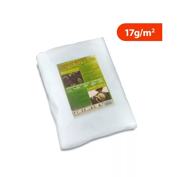 Fátyolfólia 17 g/m2 - 3,2 x 10 m - fehér