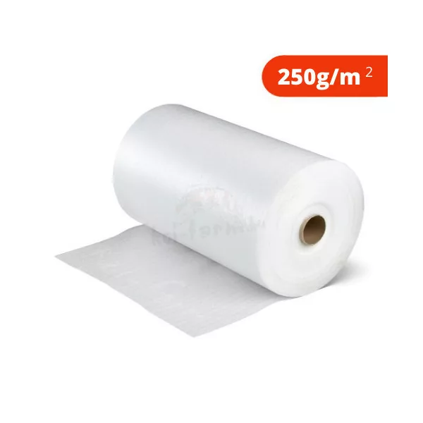 Geotextília fehér 250 g/nm 4x100m ár/nm (400m2) Személyes átvétellel