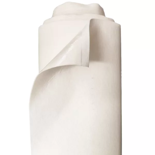 Geotextília Fehér öntapadó 1,5 m széles 250g/m2 Filc textil - PE ragasztó bevonattal ár/m2