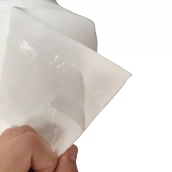 Geotextília Fehér öntapadó 1,5 m széles 250g/m2 Filc textil - PE ragasztó bevonattal ár/m2