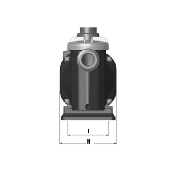 Sena szivattyú 14m3/h, 1.25HP 230/400V III