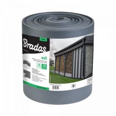   Bradas Kerítéstakaró szalag antracit SOLID 19 cm x 26 m, 1200 g / m2