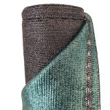   Árnyékoló háló, belátásgátló SUPERTEX260 1,5 m x 50 m duplánszőtt kétszínű sötétszürke és zöld