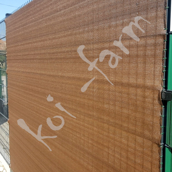 Barna Árnyékolóháló, belátásgátló BROWNTEX160 2 m x 50 m