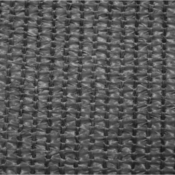 Sötétszürke Árnyékoló háló, belátásgátló GREYTEX160 1,5 m x 50 m