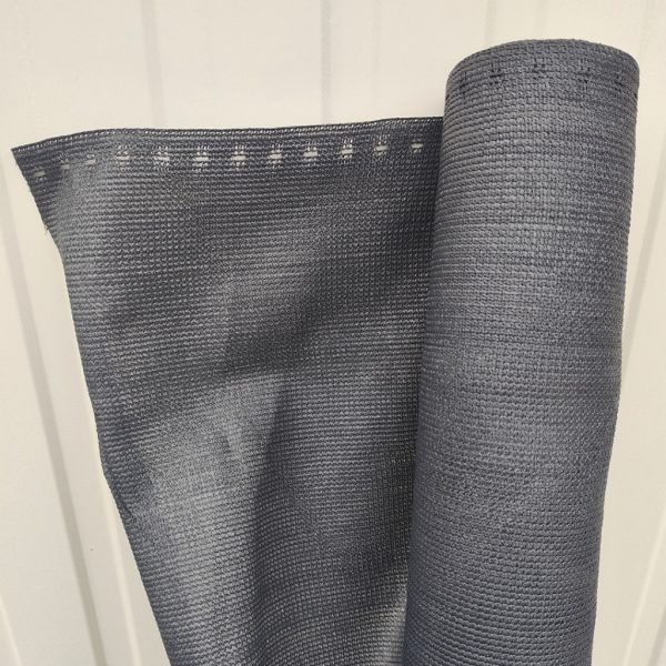 Sötétszürke Árnyékoló háló, belátásgátló GREYTEX160 1,8 m x 50 m