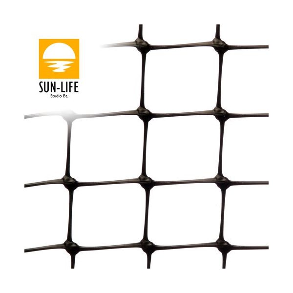 Vakondháló extra erős 58g/m2 AVINET 2 x 50 m (100m2) - 16 x 16 mm fekete vakondrács