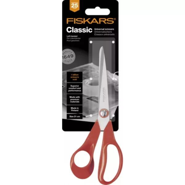 FISKARS Classic - Általános olló, balkezes, 21 cm