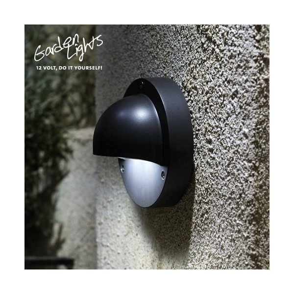 Garden Lights Deimos Black kerti LED fali lámpa szett - Utolsó darabok