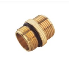 Réz közcsavar gumigyűrűvel 1"M x M_ PN10