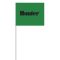 HU Jelölő zászló zöld