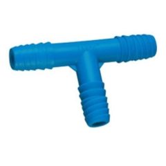   Szórófejbekötő T-idom Swing Joint LASCO 16mm x 16mm x 16mm - kék, 25-cs 100db/kart