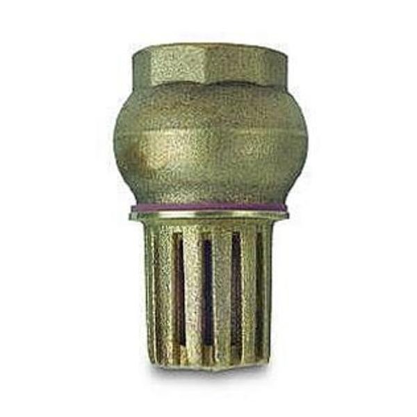 Lábszelep szűrőkosárral 1"