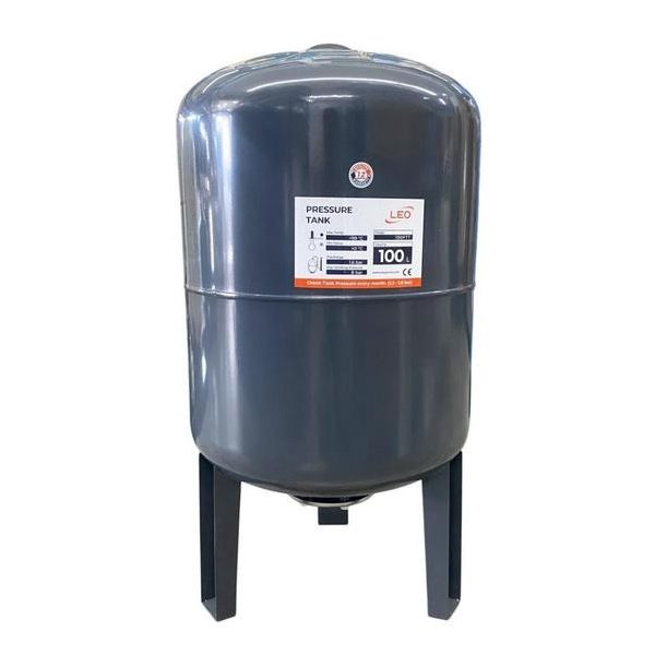 Hidrofor tartály álló 100FTT szürke