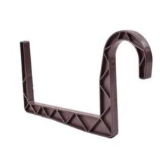 Balkonláda tartó műa. 15 cm barna, kerek kampóval