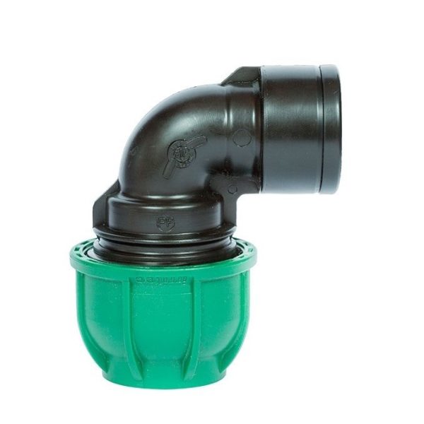POLIEXT KPE könyök BM 25mm x 1"
