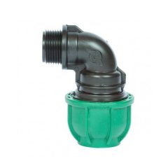 POLIEXT KPE könyök KM 40mm x 5/4"