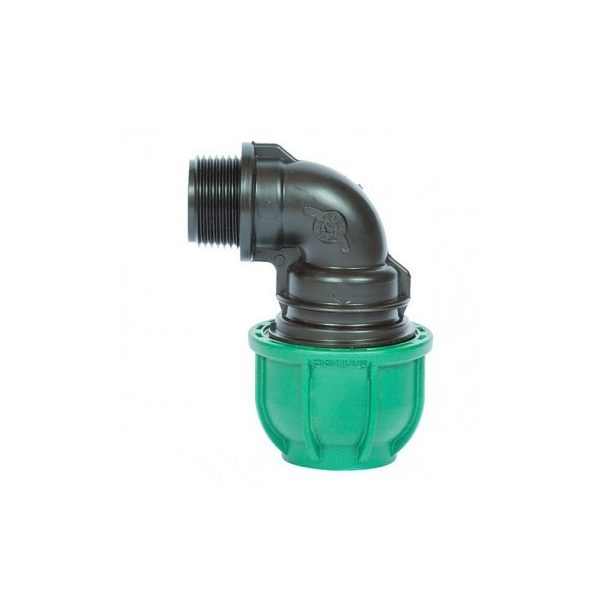 POLIEXT KPE könyök KM 40mm x 5/4"