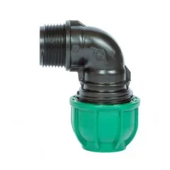 POLIEXT KPE könyök KM 63mm x 2"