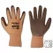 Kesztyű RWPGBR9 PERFECT GRIP BROWN latex 9" 24db/kart.