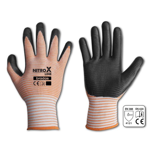 Kesztyű RWNL9 NITROX LINE nitril 9" 24db/kart.