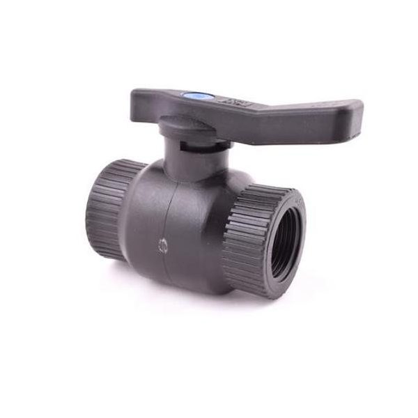 Műanyag csap fém belsővel 1/2"x1/2" BB, 80db/kart
