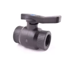   Műanyag csap fém belsővel 3/4"x3/4" BB, 40db/kart