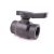 Műanyag csap fém belsővel 3/4"x3/4" BB, 40db/kart