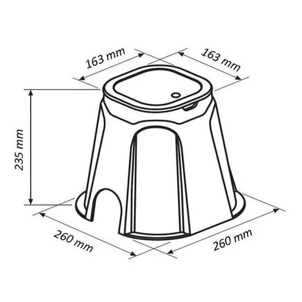 POLIEXT Szelepakna Poelsan mini 6"