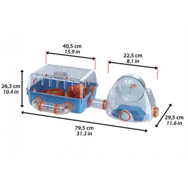 Ferplast Combi 2 hörcsögketrec