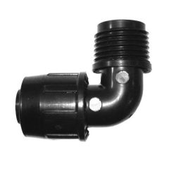 LPE könyök 20mm x 3/4" KM kúpos IT - Külső menetes