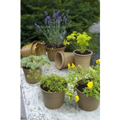 Bio cserepek 15 x 12 cm, 3 db (Nature)