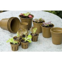 Bio cserepek 15 x 16 cm, 3 db (Nature)