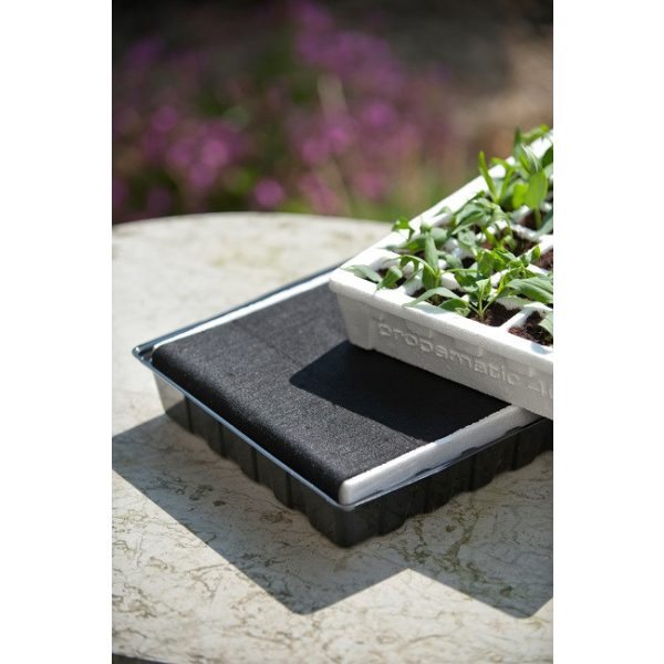 Propagator tetővel 24 rekeszes 18 x 38 x 24,5 cm hungarocell (Nature)