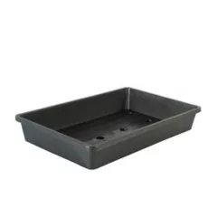 Antracit csíráztató tálca 6x37,5x24cm tető nélkül /