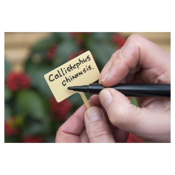 Jeltábla sárga, 3,5cm írófelület, 13 cm, 10db/cs
