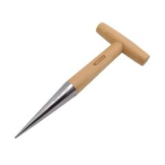   Dugványozó kézi szerszám (3 cm) 410 rozsdamentes acél,FSC fa nyéllel (H16 cm) - H28 x 11,5 cm