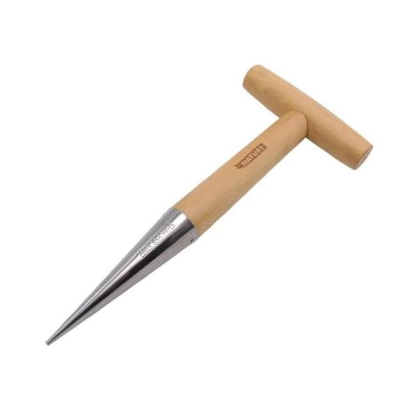 Dugványozó kézi szerszám (3 cm) 410 rozsdamentes acél,FSC fa nyéllel (H16 cm) - H28 x 11,5 cm