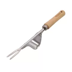   Gyomkiszedő (4,8 cm) nyéllel (H12,5 cm) rozsdamentes acél,FSC fa nyéllel- 28 x 1,7 cm