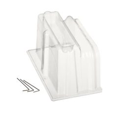   Kerti alagúthoz végzárók, jobb-bal végi záróelem,3db rögzítővel 22x21,5x40cm