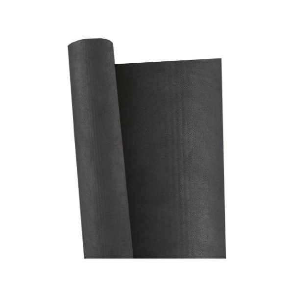 Polipropilén filctekercs, fekete 10x1m, gyalogutakhoz 120g/m2