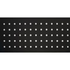   Takarófólia KIS ZÖLDSÉGEKHEZ fekete 20 mikron175x45mm 0,95x5m,ültetési lyukakkal