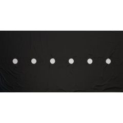   Takarófólia NAGY ZÖLDSÉGEKHEZ fekete, 20mikron, 30x60mm, 0,95x10m,ültetési lyukakkal