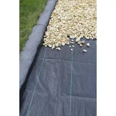 Talajtakaró, fekete 1 x 25m 100g/m2 (Nature)